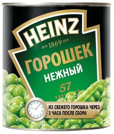 Горошек зеленый HEINZ консервированный